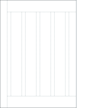  Jeu de 10 feuilles rep. Gamma 