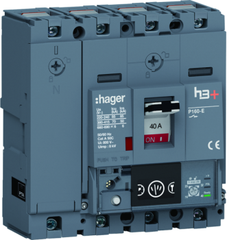  Disj.h3+P160 Ener 4x40A 70kA 