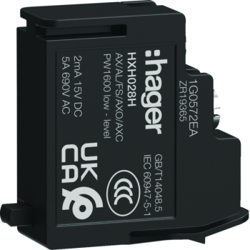  Contact aux bas niveau PW1600 