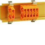  Mini Borne rail DIN 2,5 Orange 