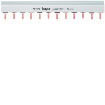  Barre pont 3P+N 63A lang. 24M 