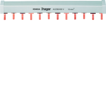  Barre pont 3P+N 80A lang. 57M 