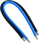  Jeu 2 cond. 25mm� N+Ph 450mm 