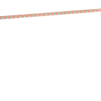  Barre Cu 12X5 taraud M5 LG1000 