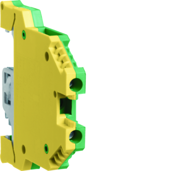  Borne vert-jaune 4mm� 