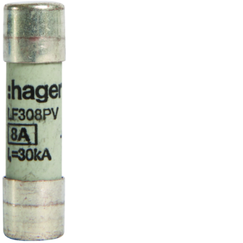  Cartouche fus.10x381000VDC 8A 