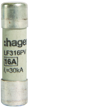  Cartouche fus.10x381000VDC 16A 