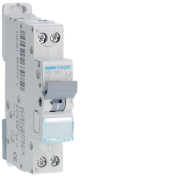  Disj.1P+N 6-10kA D-1A 1m 