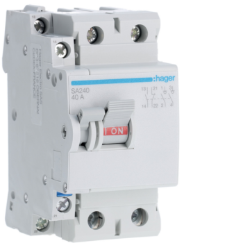  Inter � d�clencht libre 2P 40A 