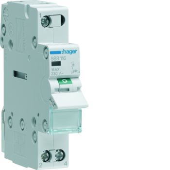  Interrupteur 1P 16A � voyant 