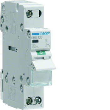  Interrupteur 1P 25A � voyant 