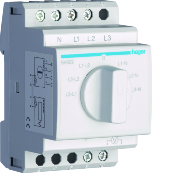  Commutateur de voltm�tre 