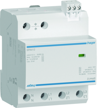  Paraf T1+2+3 4P 12.5kA TNS/TT 