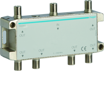  R�part. TV  6 sorties COAX 