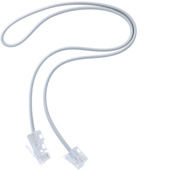  Cordon t�l. RJ11/RJ45, 0.50m 