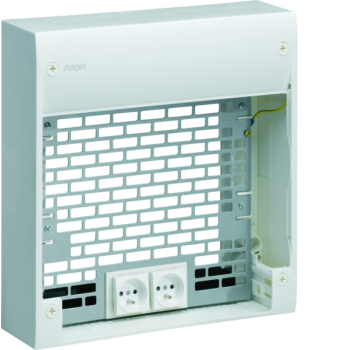  Cof d'ext.+ 2 prises + 2 cord. 