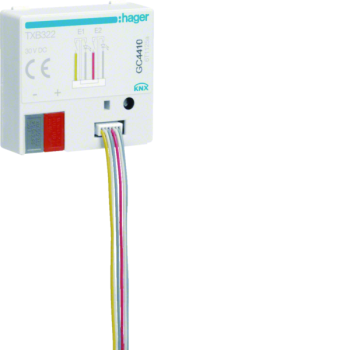  2entr�es encast.+2 sorties LED 