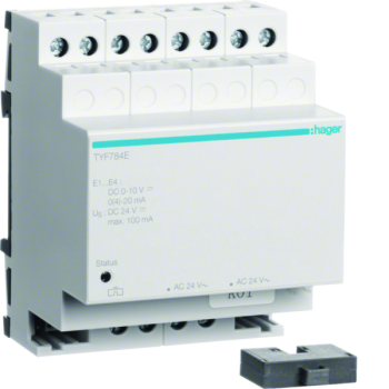  Module d'ext. 4 entr�es ana. 