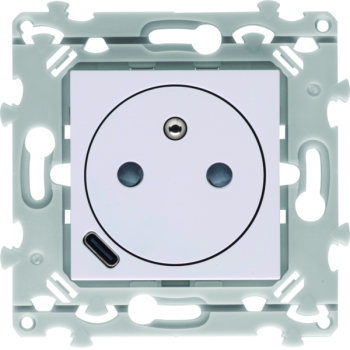  Prise courant aff USB-C pure 