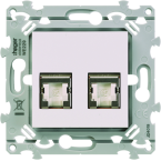  RJ45 CAT.6A STP dble Gr.3TV P. 