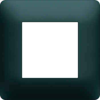  Plaque 1 poste Anthracite 