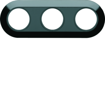  1930 Plaque 3 postes noire 