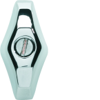  1930 Manette en laiton chrom� 