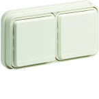  cubyko PC dble hor. 2P+T blanc 