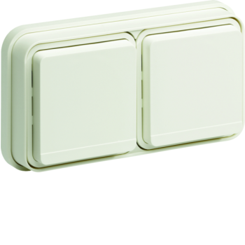  cubyko PC dble hor. 2P+T blanc 