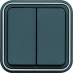  cubyko Double VV encastr� gris 