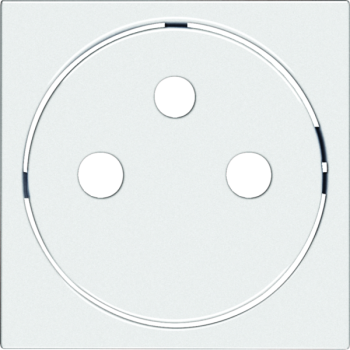  Enjoliveur PC aff 2P+T - blanc 