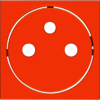  Enjoliveur PC aff 2P+T -orange 