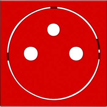  Enjoliveur PC aff 2P+T - rouge 