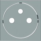  Enjoliveur PC aff 2P+T -titane 