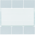  Enjoliveur 6PB KNX titane 