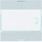  Enjoliveur 2PB KNX LED titane 