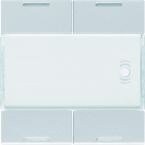  Enjoliveur 4PB KNX LED titane 