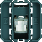  RJ45 cat.6A STP 2M incline 45� 