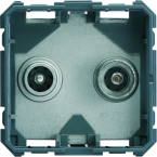  Prise TV+FM BNC traver 10db 2M 