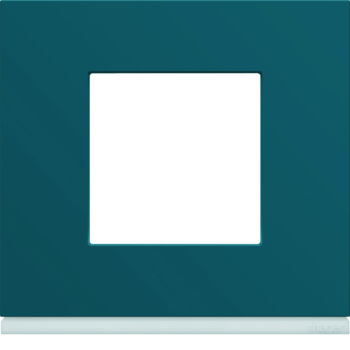  Plaque 1P plastique peacock 