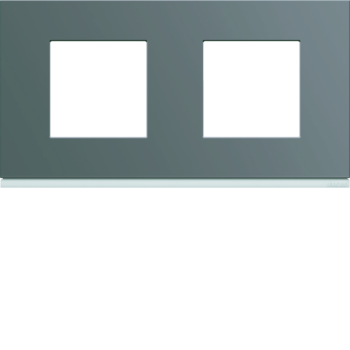  Plaque plastique 2P H71 taupe 