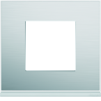  Plaque 1P placage aluminium 