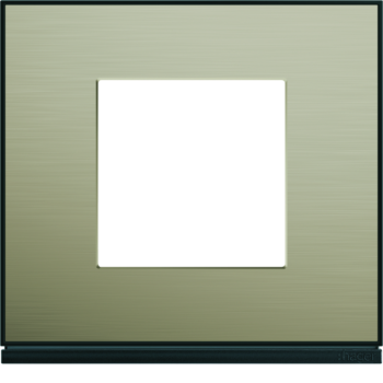  Plaque 1P placage bronze 