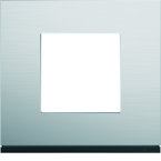  Plaque 1P natural alu 