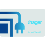  Kit de 3 cartes RFID Admin 