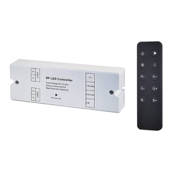  CONTROLEUR + TELECOMMANDE RGB 