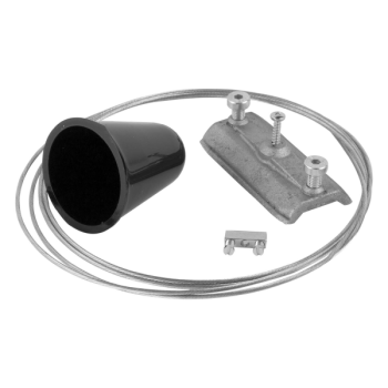  KIT SUSPENSION L:200cm NOIR 