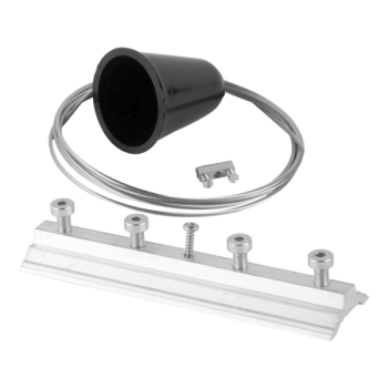  KIT SUSPENSION L:200cm NOIR 