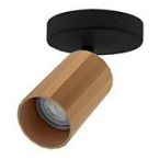  OKTO 1 C GU10 NOIR - OR ROSE 