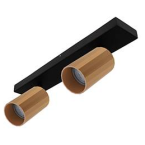  OKTO 2 C GU10 NOIR - OR ROSE 